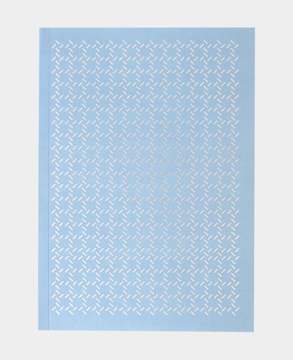 Actual product image I Am Creative Notebook blue-grey (A5, Checked, Hardcover)