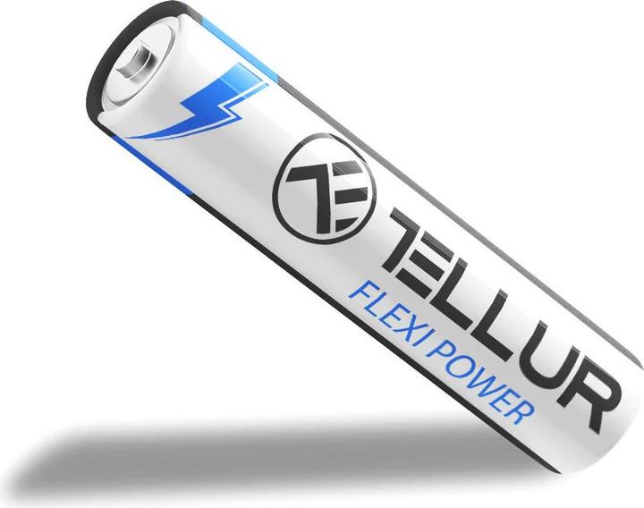 Image du produit Tellur Flexi Power battery, Super Alkaline, AAA LR03, 1.5V, 4 pcs/set (4 pcs, AAA)