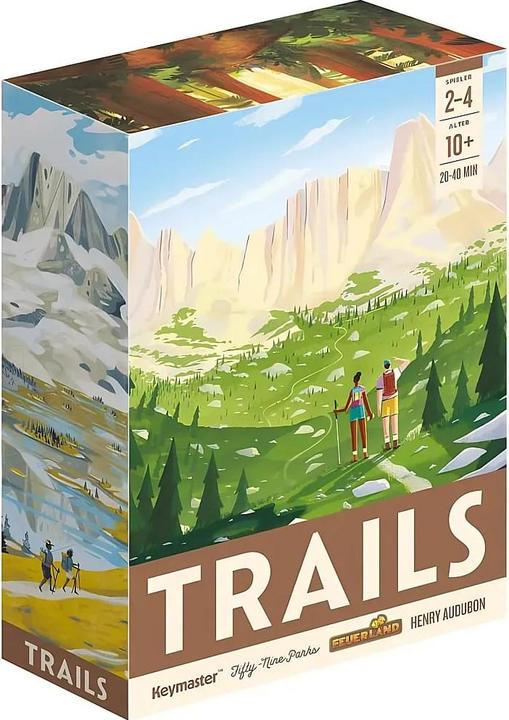Produktbild Feuerland Trails - Brettspiel (Deutsch, 2 - 4 Spieler)