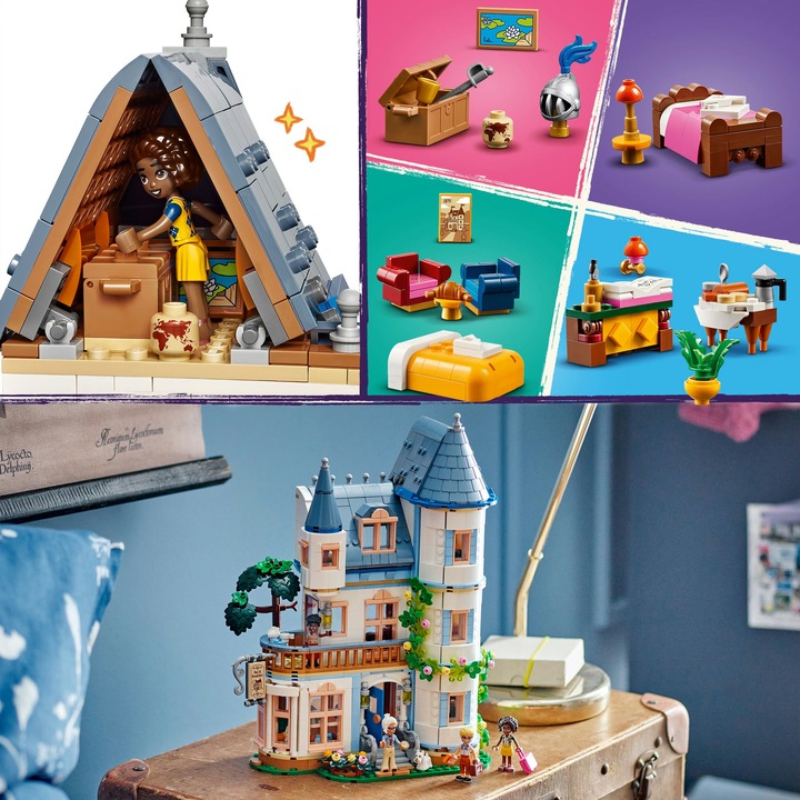 Produktbild LEGO Burg mit Ferienunterkunft (42638, LEGO Friends)