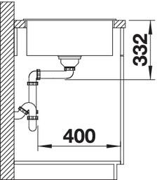 Image du produit Blanco ZIA 5 S (50 cm, 86 cm)
