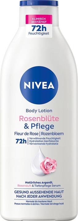 Actual product image NIVEA Rosenblüte & Pflege Body Lotion (Body lotion, 400 ml)