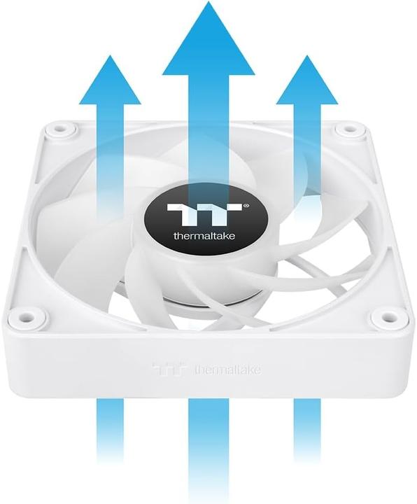Image du produit Thermaltake TT CT120 EX Rev ARGB Sync PC Cooling Fan 3 Pack Blanc (120 mm, 3 x)