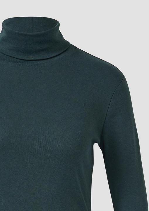 Produktbild s.Oliver T-Shirt Longsleeve im Slim Fit mit Rollkragen (36)