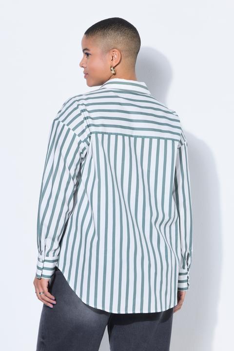 Immagine prodotto Studio Untold Camicia dal taglio oversize con righe (60)