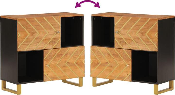 Image du produit vidaXL Beistellschrank (80 x 33.50 x 75 cm)
