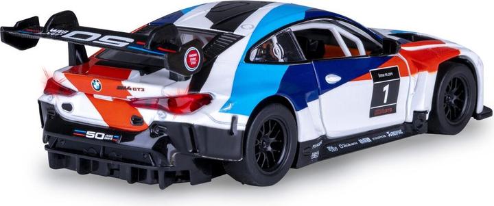 Produktbild BMW M4 GT3 Diecast 1:32 weiss inkl. Knopfzellen