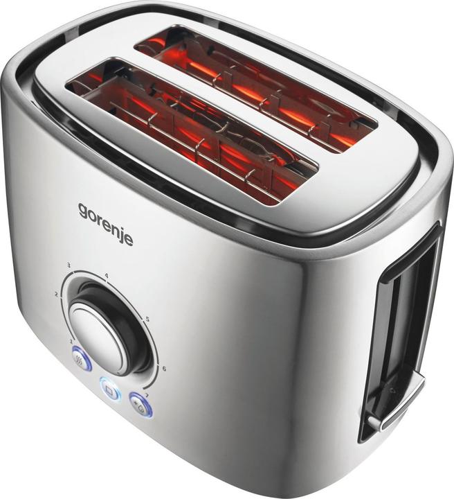 Produktbild Gorenje T1000E Toaster, Power 1000 W, Stainless Steel
