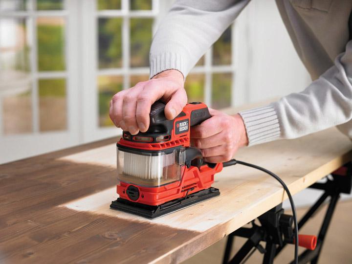 Immagine prodotto Black & Decker Levigatrice orbitale 270W DUOSAND (Levigatrice orbitale, 270 W)