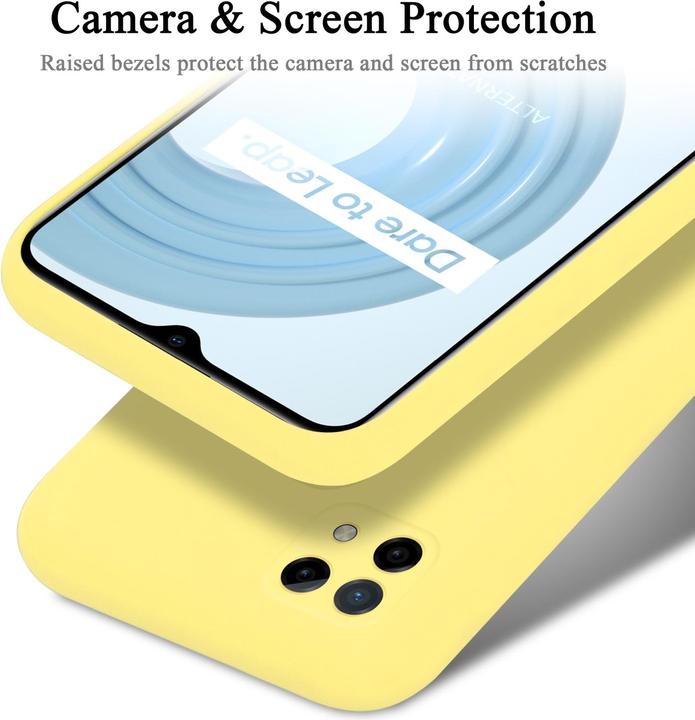 Image du produit Cadorabo Housse TPU Liquid Silicone pour Realme C21 (Nokia C21)