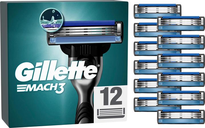 Actual product image Gillette Mach3 (12 x)