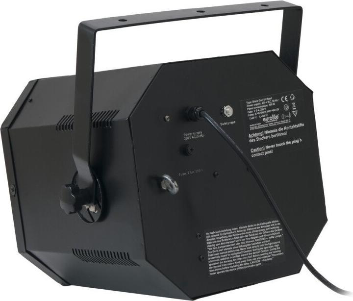 Image du produit Eurolite Black Gun UV Spot pour E-40/400W (400 W)