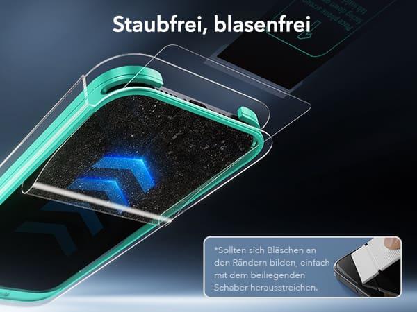 Actual product image ESR Privacy Tempered Glass (3 Pack) (3 pcs., Apple iPhone 17 Pro)