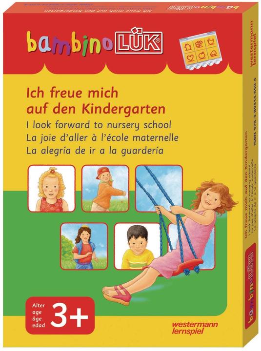 Produktbild bambinoLÜK - Ich freu mich auf den Kindergarten (Deutsch, Englisch, Französisch, Multilingual, Spanisch, Frank Bayer, Michael Junga, 2008)
