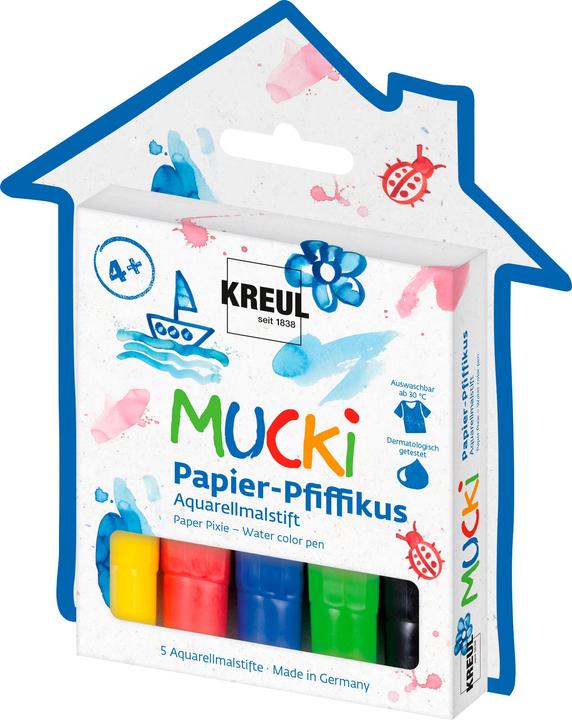 Produktbild Mucki Papier Aquarell (5x)
