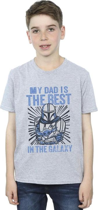 Produktbild Star Wars Mandalorian Best Dad TShirt Jungen (104)