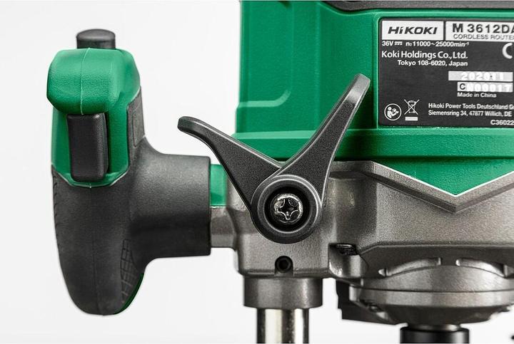 Actual product image Hikoki M3612DA 2.5 HSC IV rechargeable battery upper front