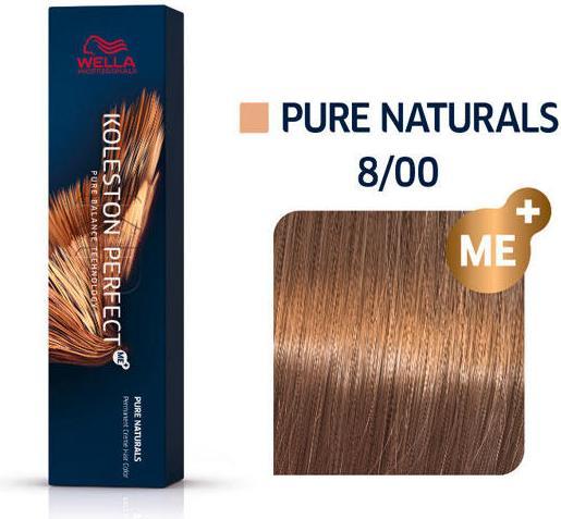 Actual product image Wella Koleston Pure Naturals (8/00 light blonde natural)