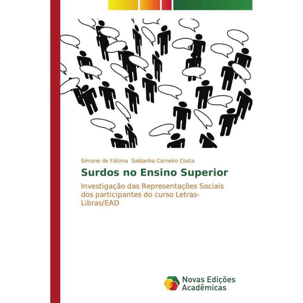 Surdos no Ensino Superior, Schulbücher von Simone de Fátima Saldanha Carneiro Costa