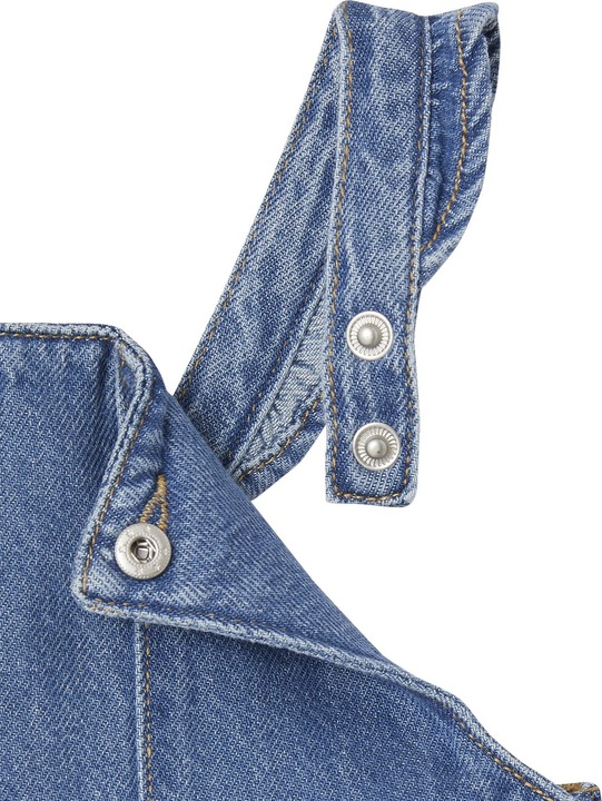 Image du produit Vertbaudet Baby Jeans-Latzkleid Oeko-Tex (80)