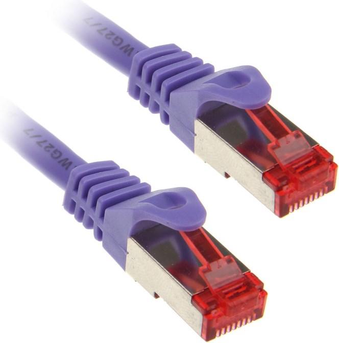 Image du produit InLine 1m de câble patch Cat.6 1000 Mbit RJ45 (S/FTP, CAT6, 1 m)