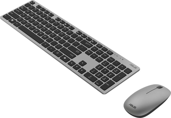 Actual product image ASUS W5000 | Keyboard and Mouse Set | Wireless | US | Gray (USA, Wireless)