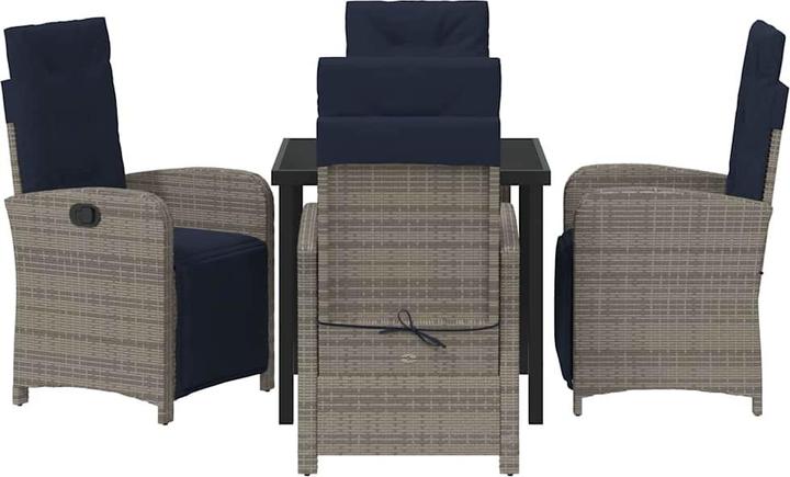Produktbild vidaXL Outdoor Essensemble (80 x 80 x 73 cm)