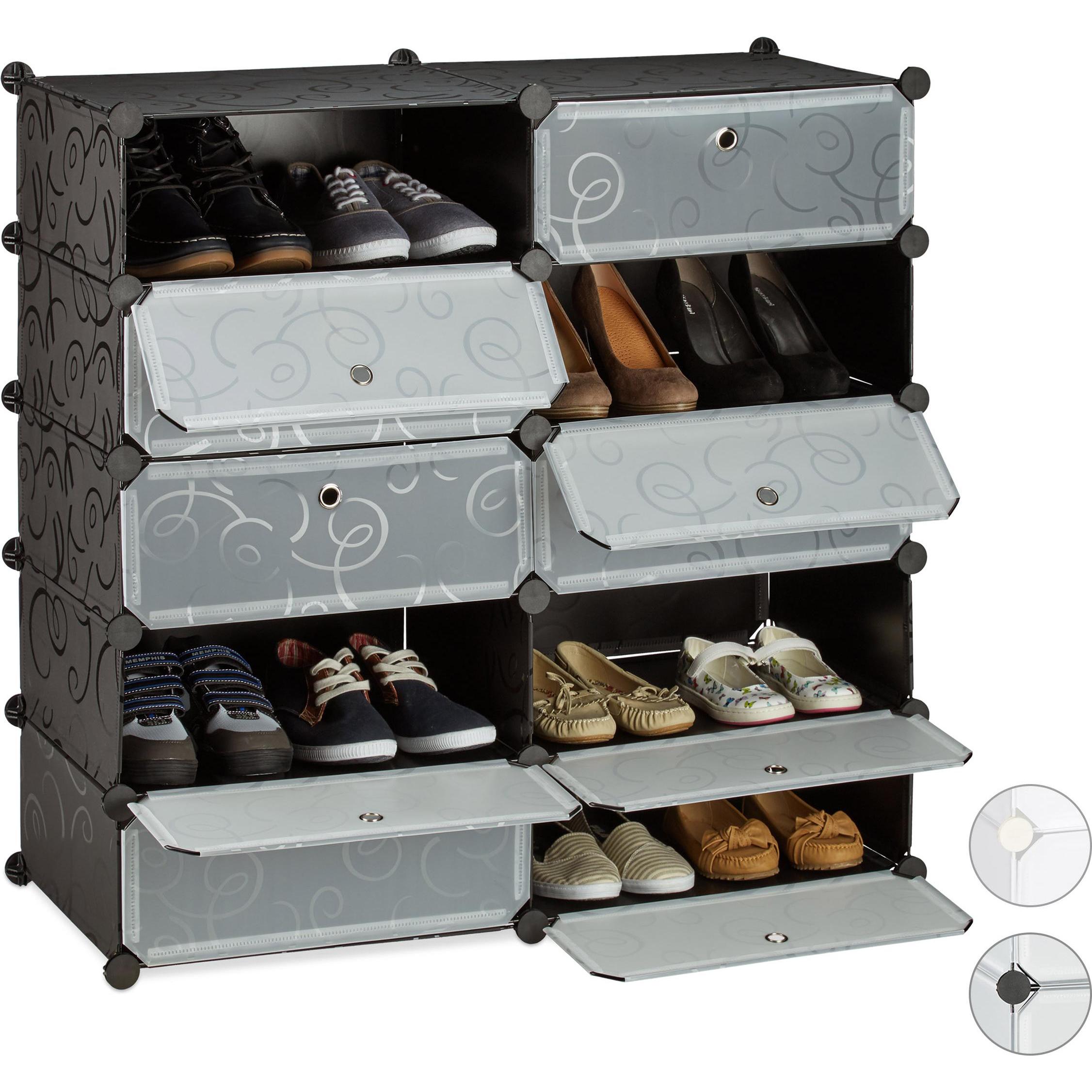 Relaxdays, Schuhschrank, Stan (94 x 36.5 x 90 cm)