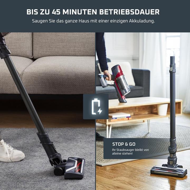 Actual product image Rowenta X-Pert 6.60 Animal cordless hoover (RH6878), black/red