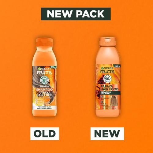 Produktbild Garnier Fructis Hair Food Papaya (350 ml, Flüssiges Shampoo)