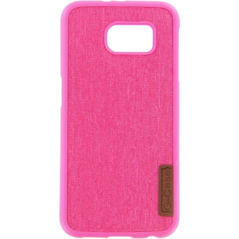 OEM Silicone Case Textile for Samsung S6 pink (Samsung Galaxy S6), Smartphone Hülle