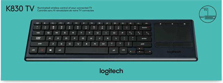 Produktbild Logitech Wireless Illuminated Keyboard K830 (US, Kabellos)