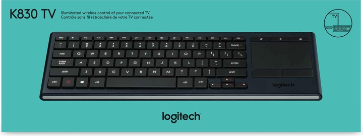 Produktbild Logitech Wireless Illuminated Keyboard K830 (US, Kabellos)