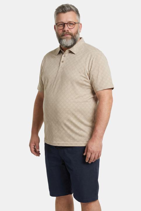 Produktbild Men+ Poloshirt, Halbarm, Alloverprint (6XL)