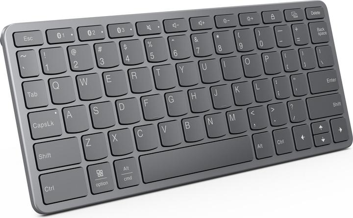 Produktbild Lenovo Multi-Device Draadloos Toetsenbord QWERTY (ZG38C05820) (US, Kabelgebunden, Kabellos)
