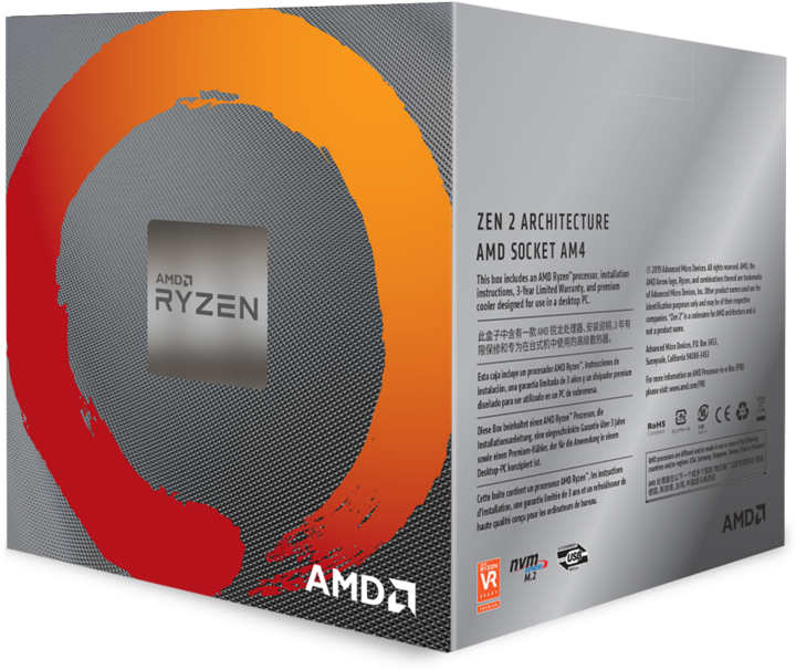 Produktbild AMD Ryzen 7 3800X (AM4, 3.90 GHz, 8 -Core)