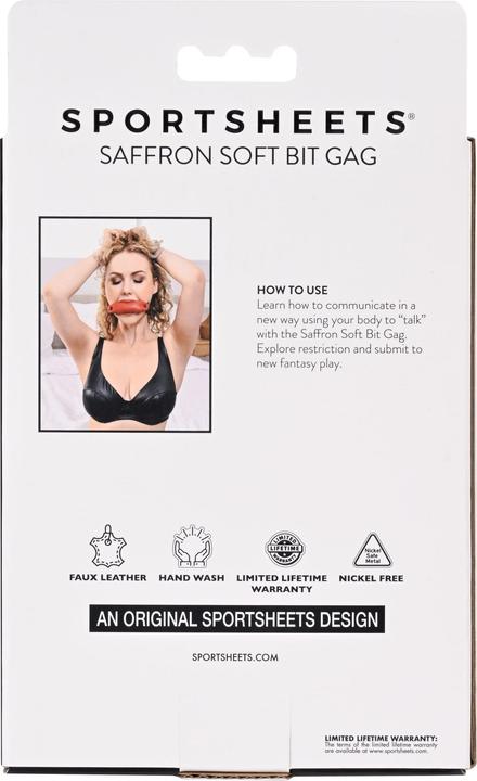 Produktbild Sportsheets - Saffron Soft Bit Gag