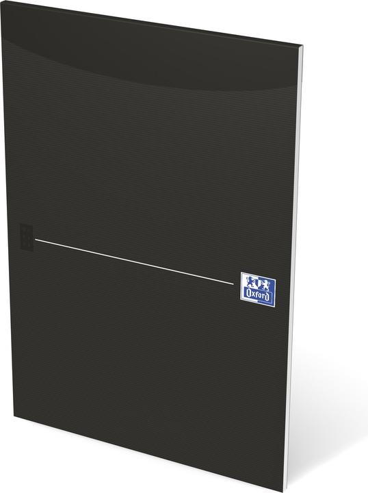 Oxford Briefblock Smart Black (A4, Liniert, Weicher Einband)
