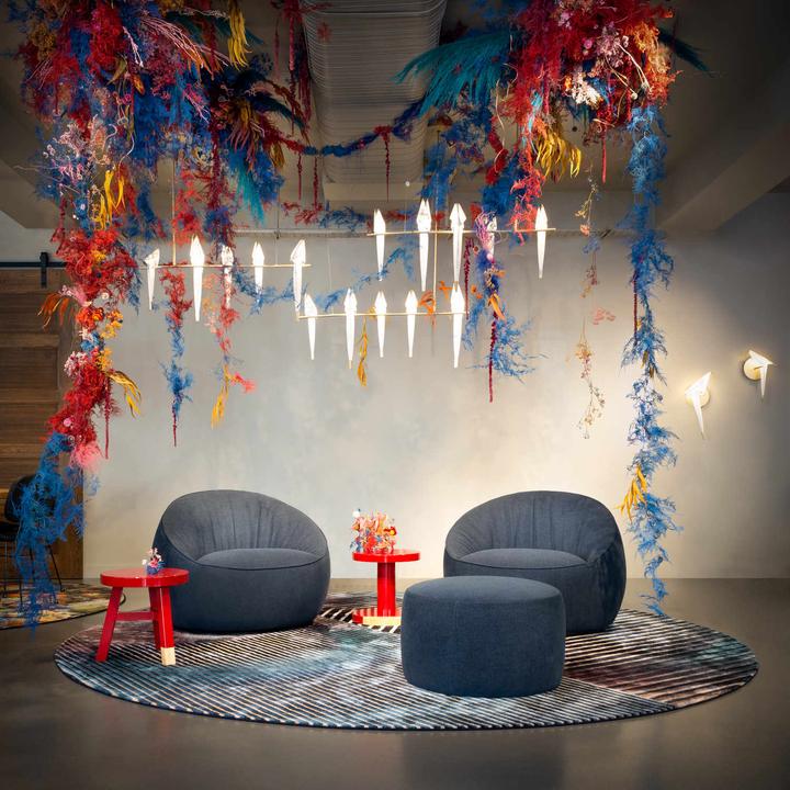 Produktbild Moooi Trichroic Round Teppich (250 cm)