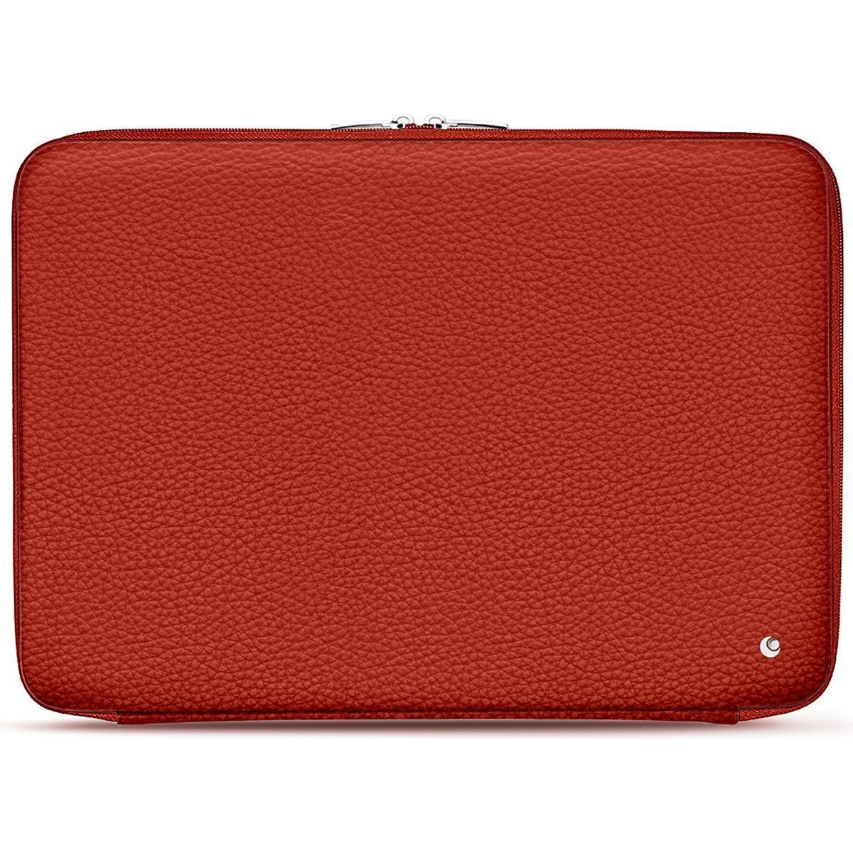 Noreve Lederschutzsleeve, Notebooktasche, Orange