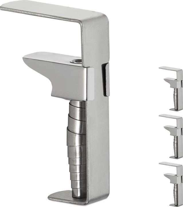 Immagine prodotto Relaxdays Clip da tavolo (4,5 x 2 x 8 cm)