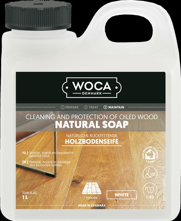 Produktbild Woca Holzbodenseife (Weiss, 1 l)