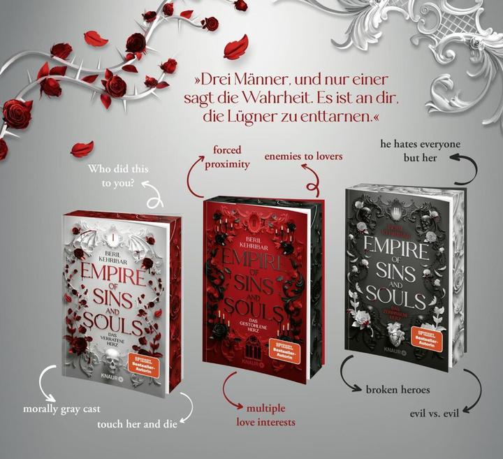 Image du produit Empire of Sins and Souls 1 - Das verratene Herz (Allemand, Kehribar, 2024)