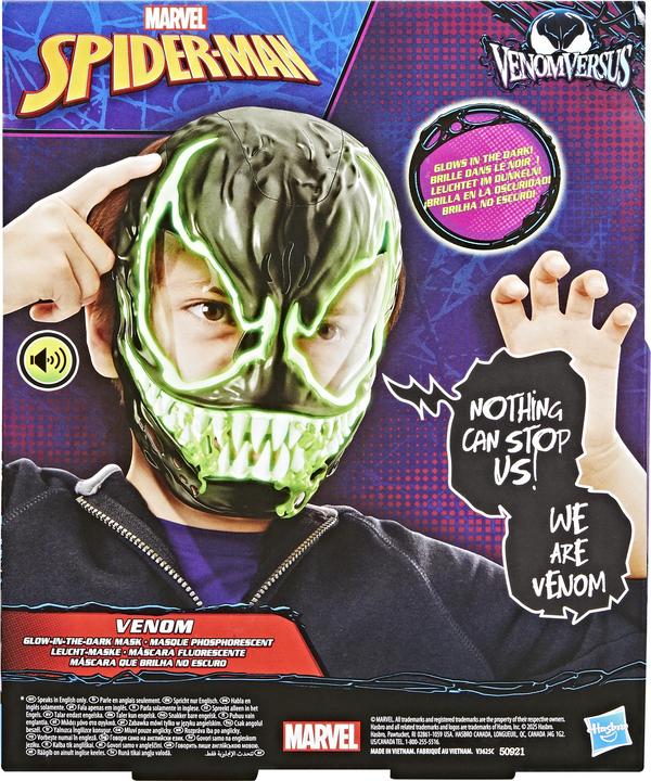 Actual product image Spiderman Spd Venom Versus Feature Mask
