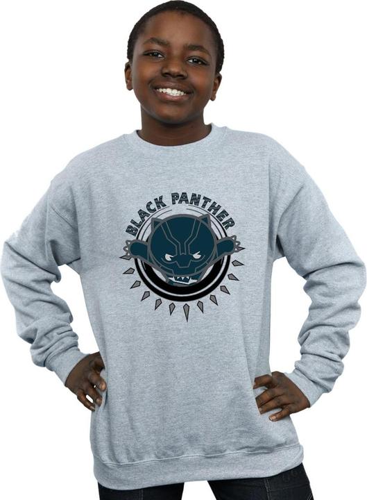 Produktbild Kawaii Black Panther Pounce Sweatshirt Jungen (116)