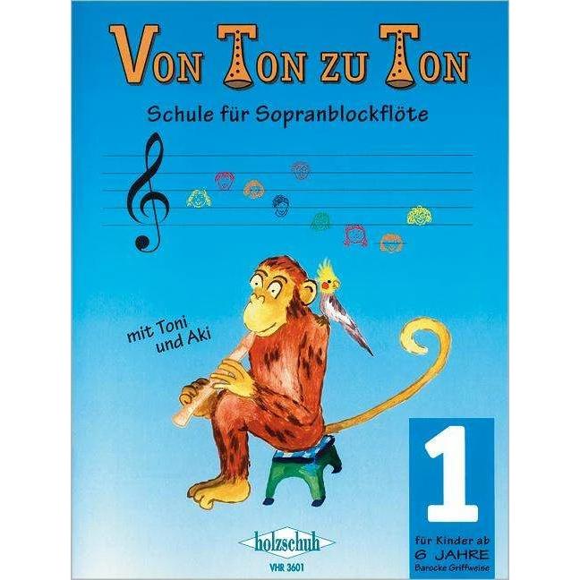 Von Ton zu Ton, Barocke Griffweise. Bd.1, Sachbücher von Eva-Maria Zahner