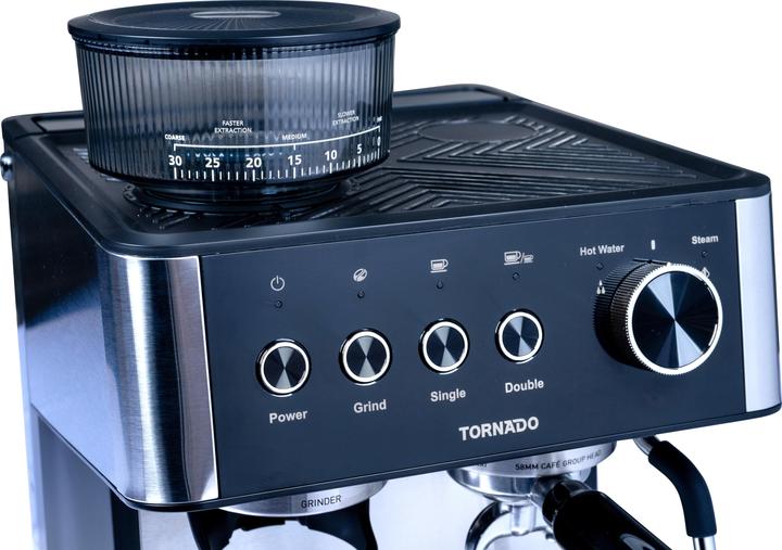 Produktbild Tornado Kaffeevollautomat TCM-5431-GS / Edelstahl und Schwarz
