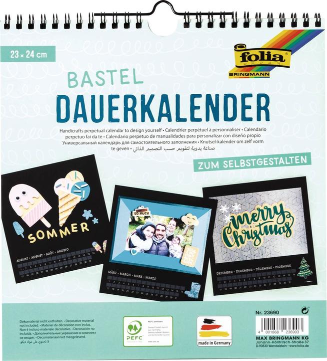 Produktbild Folia Dauerkalender (Spezial, Deutsch)