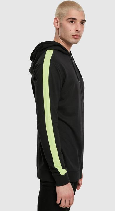 Immagine prodotto Urban Classics Felpa con cappuccio a strisce neon (XXL)