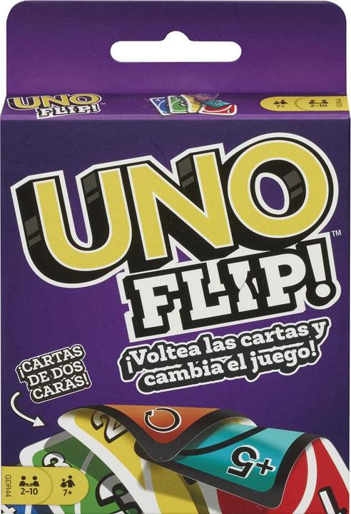 Immagine prodotto Mattel Games Uno Flip (Multilingue, 2 - 10 Giocatori)